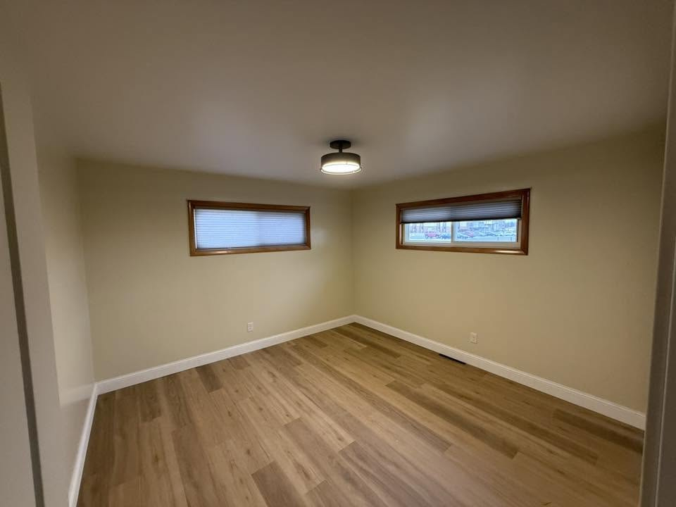 Interior drywall and painting finish work in a Northeast Indiana home
