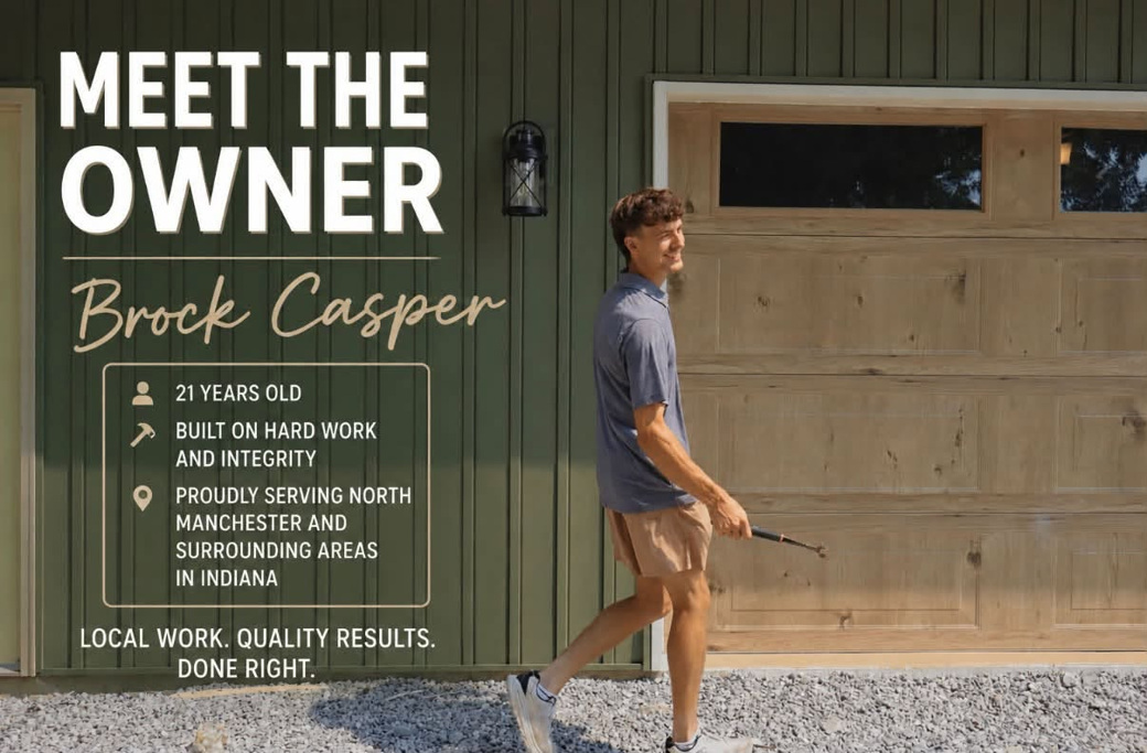 Brock Casper, owner of Casper Contracting LLC